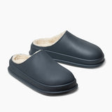 Cloud Slides - Men's Cozy Fur-Lined Clogs - photo 3