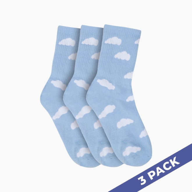 Cloud Slides - 3 Pairs Socks - photo 11
