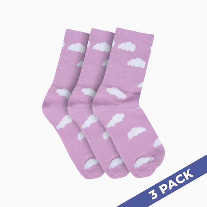 Cloud Slides - 3 Pairs Socks - photo 6