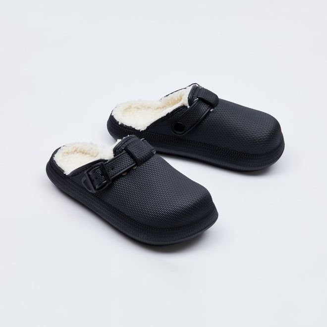 Cloud Slides - Men's Snuggle Fur-Lined Clogs - photo 7