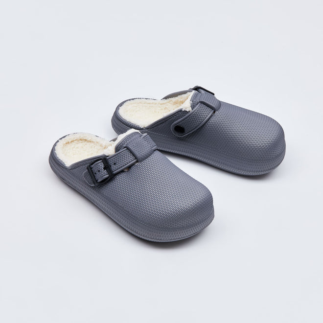 Cloud Slides - Men's Snuggle Fur-Lined Clogs - photo 2