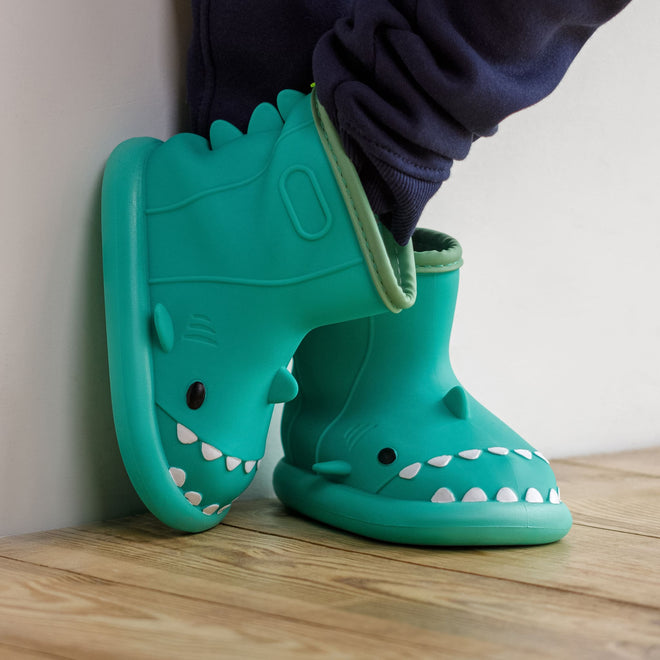 Cloud Sharks - Kids Viral Rain Boots - photo 3