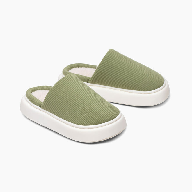 Cloud Slides - Men's Cozy Plush Fur-Lined Slippers - photo 12